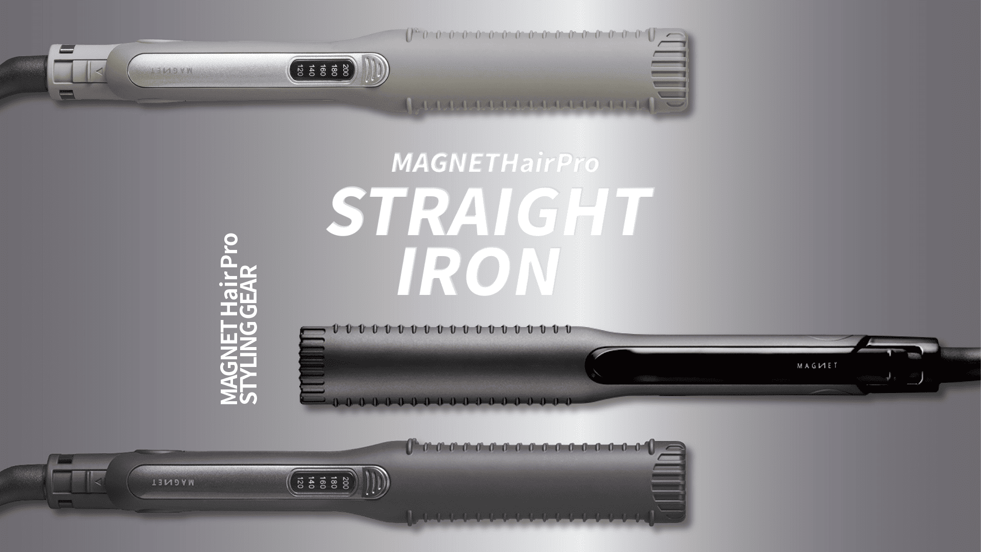 MAGNETHairPro STRAIGHT IRON